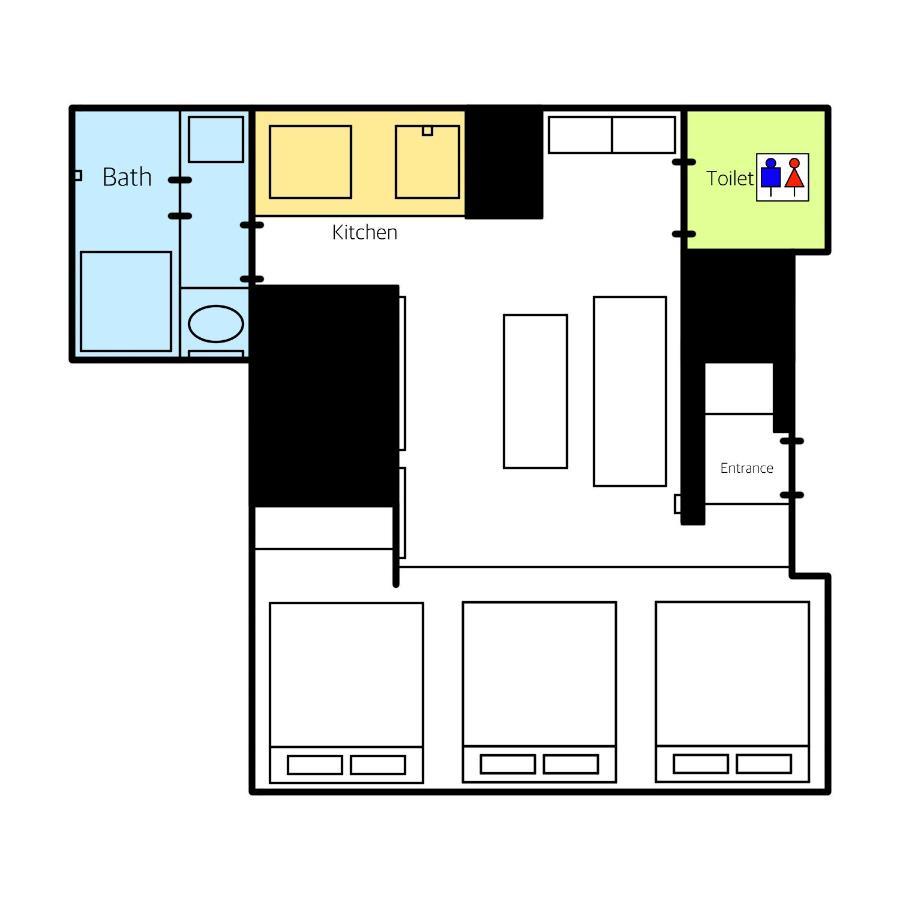 Grand Base Hakatamon Aparthotel Fukuoka  Luaran gambar